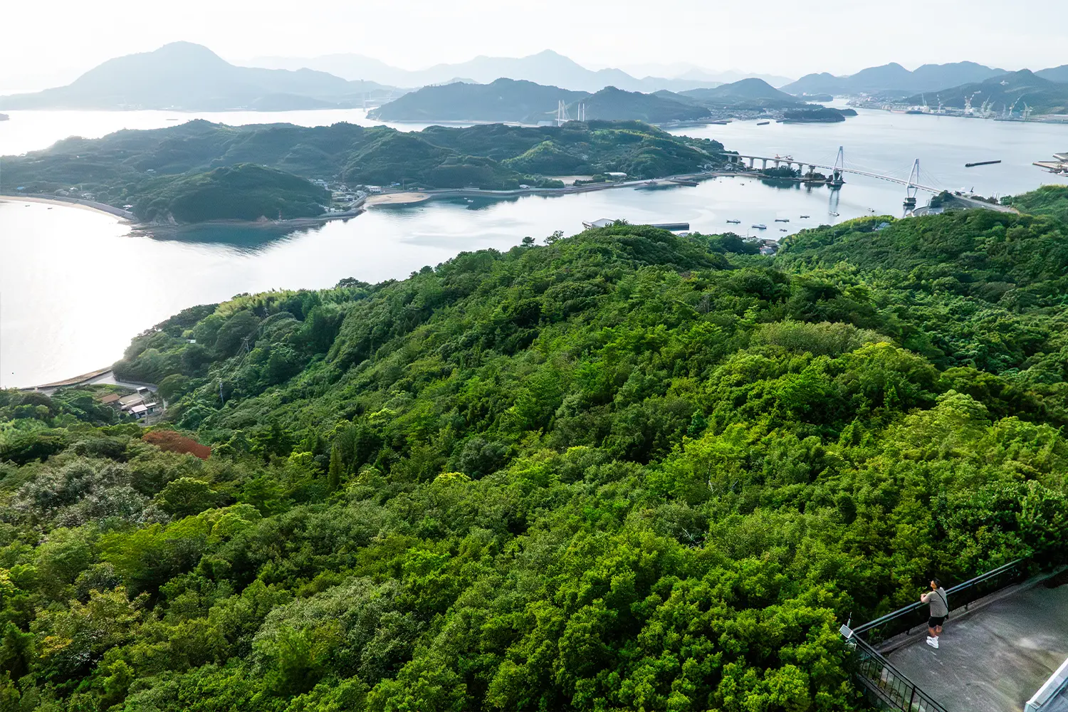 View from Kushiyama Observatory