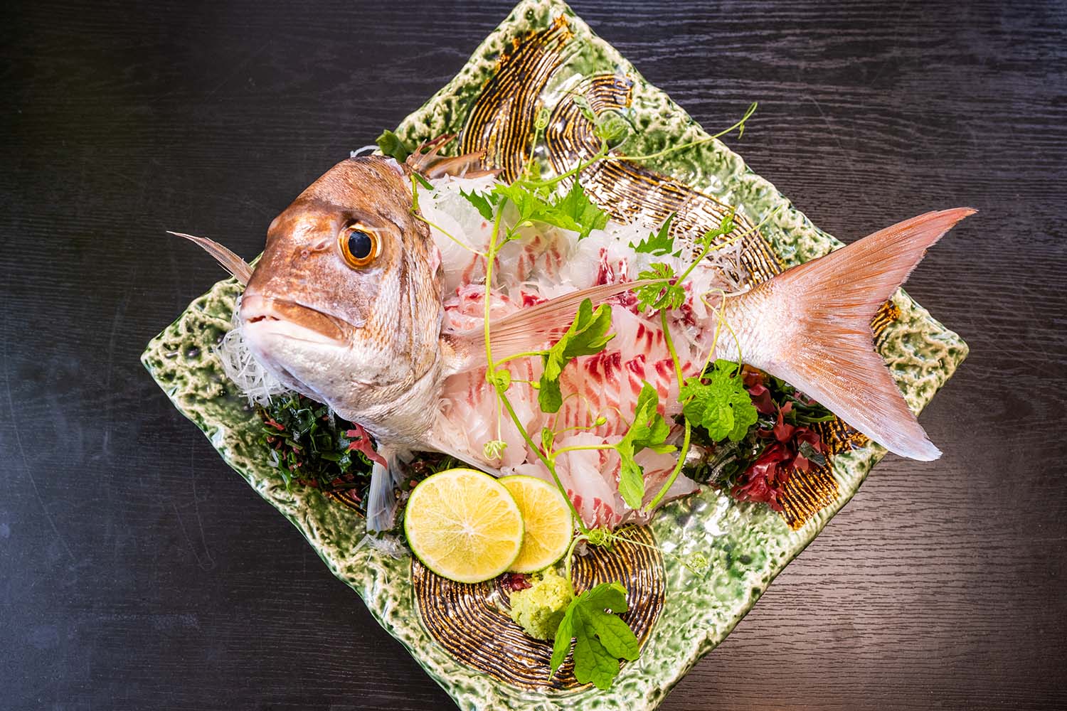 Sea Bream Sashimi