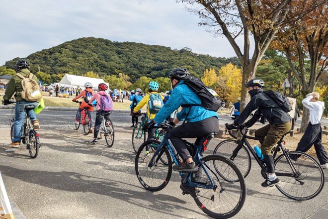 Cycling events across the entire prefecture
