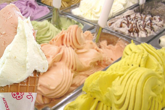 Handmade ice cream and bread using local Uchiko ingredients