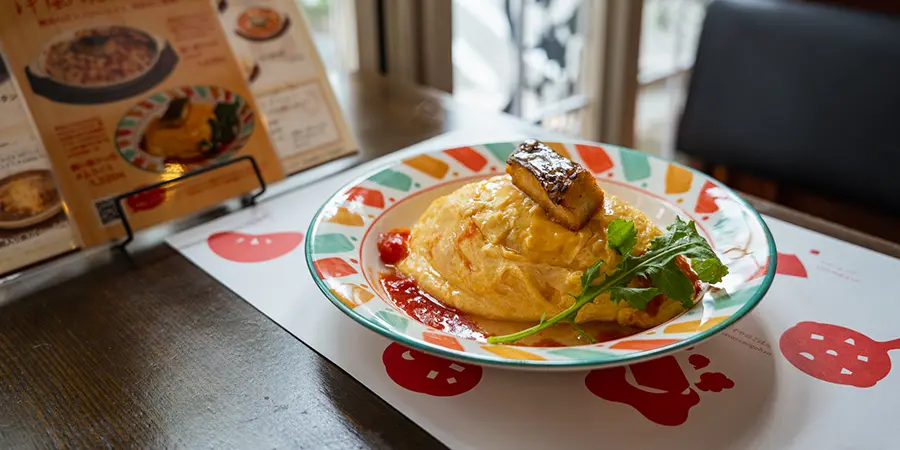 洋風焼き鯛めしを味わう西条サイクリング